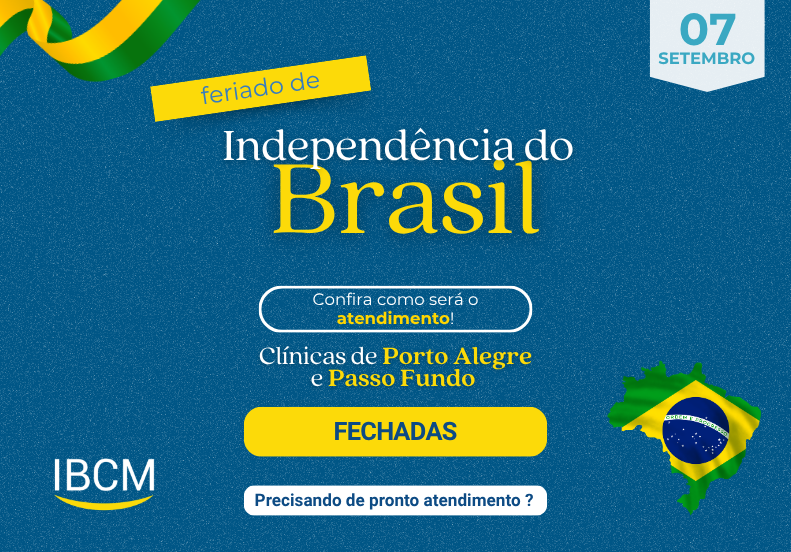 Feriado Independência do Brasil 07 de setembro